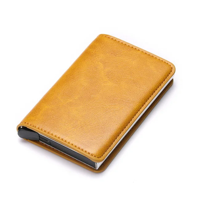 Portefeuille Homme En Cuir Véritable - Format Vertical, Protection RFID, Finition Main, Coffret Cadeau