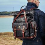 Sac à Dos Roll Top Cuir Véritable - DAERON