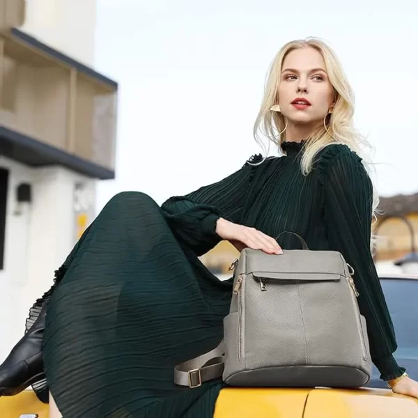 Sac Antivol 3 en1 Cuir Kattee