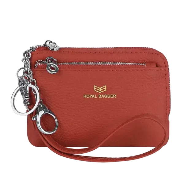 Petit Portefeuille RFID Femme Bracelet Rouge MARITZA